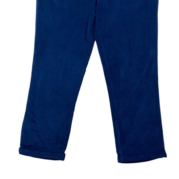 Bonobos Mens 34x31 Corduroy Pants Cuffed Navy Blue Cotton Lycra Thin Wale - Picture 4 of 13